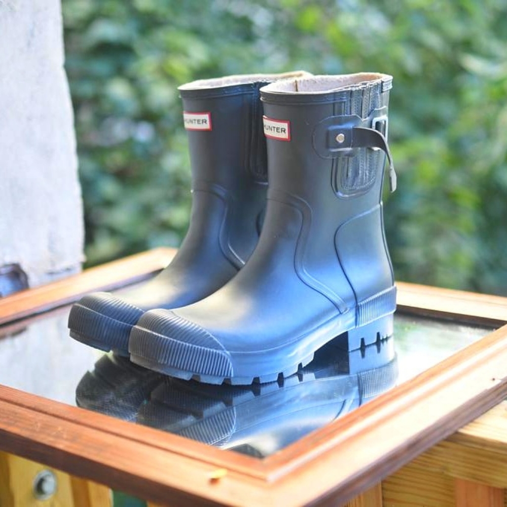 NWOT Hunter Original Short Rain Boot Sz 8